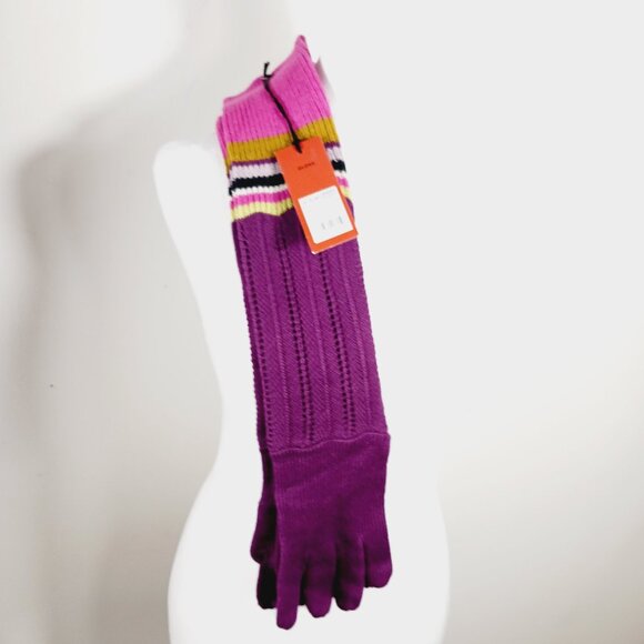 NWT Missoni For Target "Rare" Long Gloves, Passion Purple, One Size - Picture 5 of 14